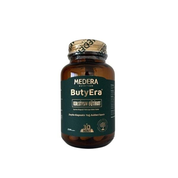 Medera Nutrition ButyEra Calcium Butyrate Supplement 30 Capsules