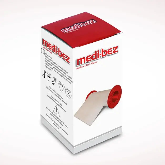 Medi-Bez Medical Cloth Adhesive Tape for Secure Fixation 10cm x 5m