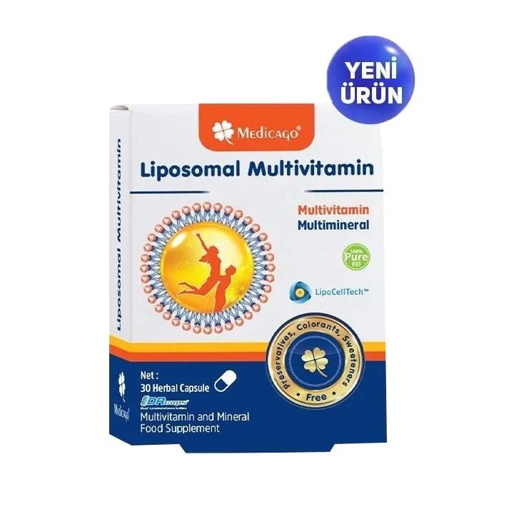 Medicago Liposomal Multivitamin & Multimineral 30 Capsules