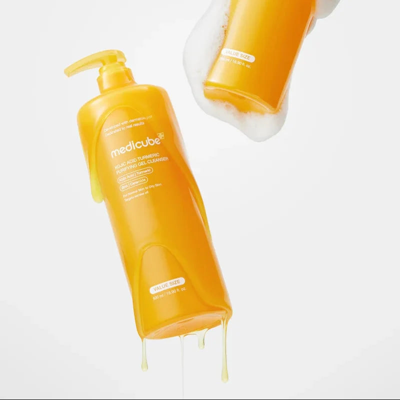 Medicube Kojic Acid Turmeric Gel to Foam Cleanser 500 ml
