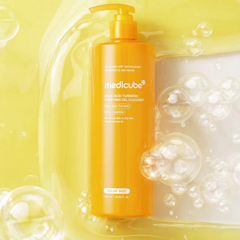 Medicube Kojic Acid Turmeric Gel to Foam Cleanser 500 ml