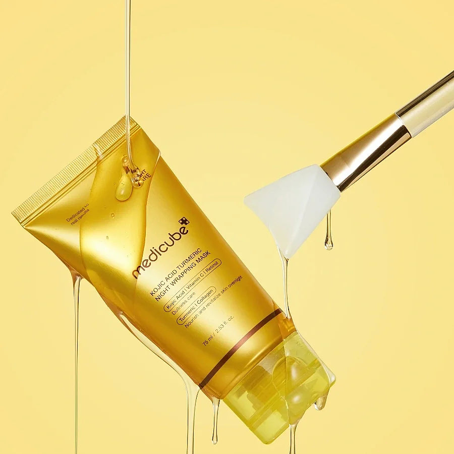 Medicube Kojic Acid Turmeric Night Wrapping Mask for Brightening 75 ml