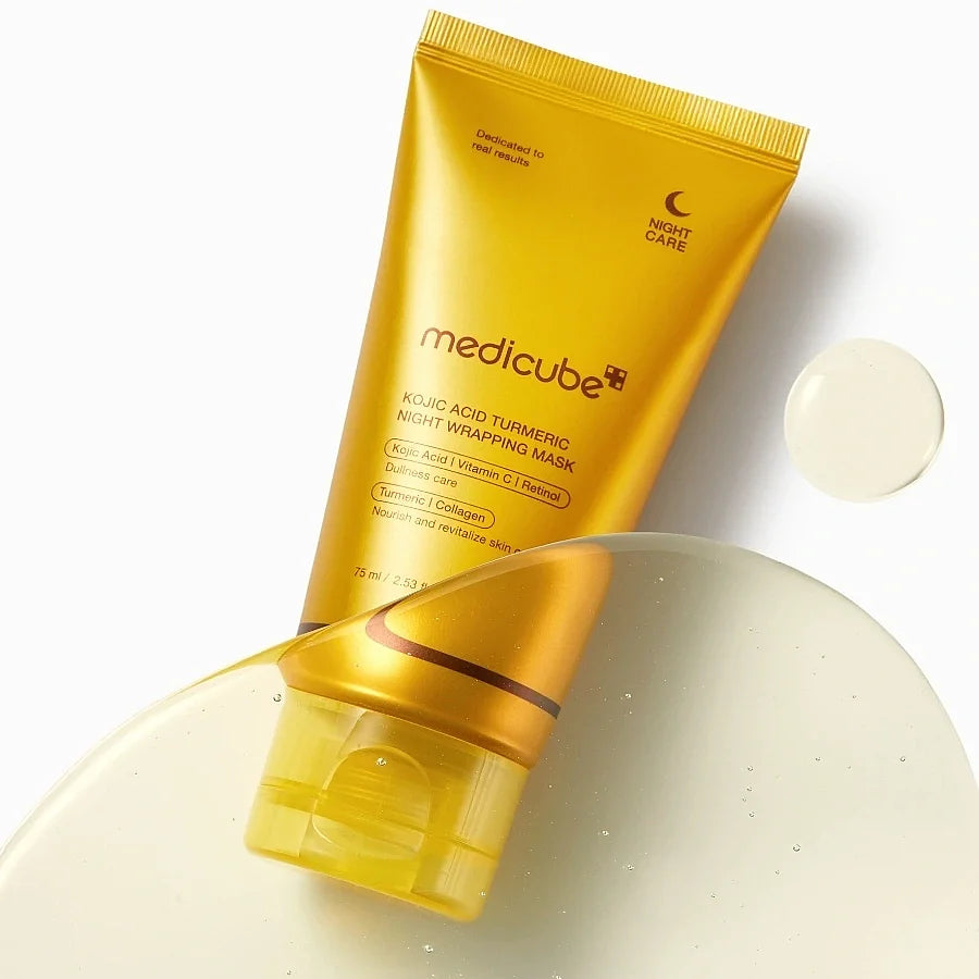Medicube Kojic Acid Turmeric Night Wrapping Mask for Brightening 75 ml
