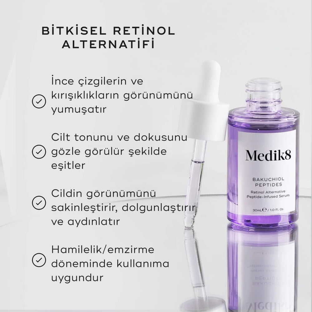 Medik8 Bakuchiol Peptides Smoothing Face Serum 30 ml