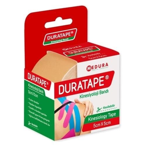 Medura Duratape Kinesiology Tape Skin Tone Support 5cm x 5m