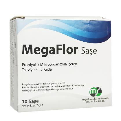 Mega Farma MegaFlor Probiotic Supplement 10 Sachets