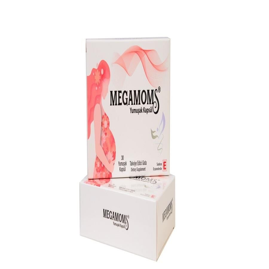Mega Farma MegaMoms Multivitamin Supplement 30 Capsules