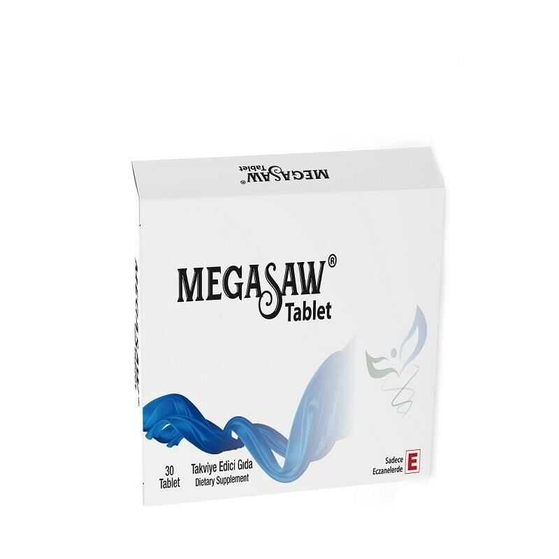 Mg Farma MegaSaw Saw Palmetto Dietary Supplement 30 Tablets