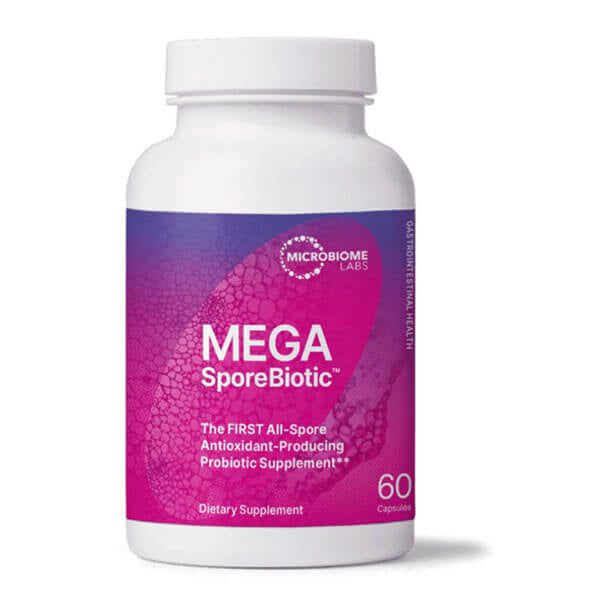 MegaSporeBiotic Spore-Based Probiotic Supplement 60 Capsules