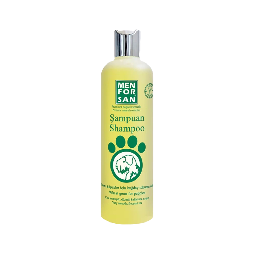 MenForSan Wheat Germ Puppy Shampoo for Gentle Cleansing 300ml