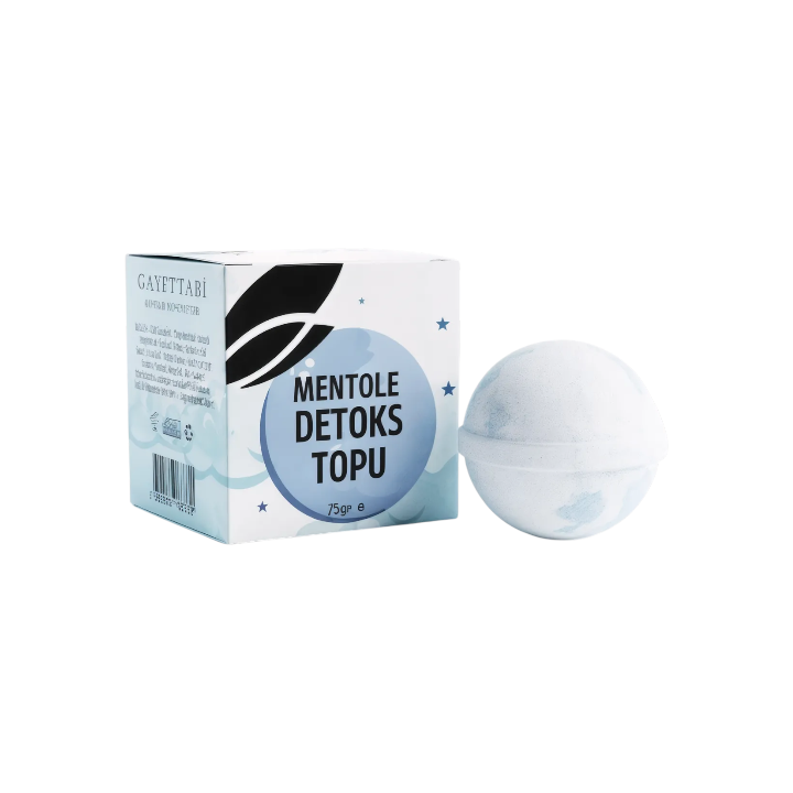 Gayettabi Mentole Detox Bath Bomb Refreshing Mint & Menthol 75g