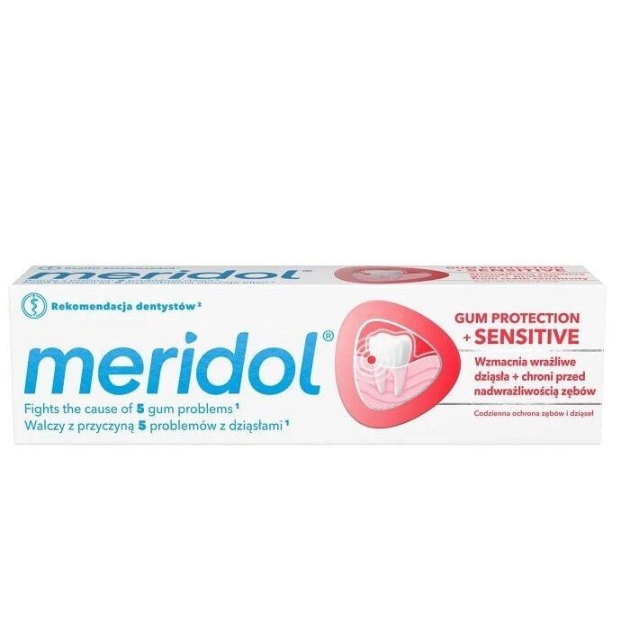 Meridol Complete Care Sensitive Toothpaste for Daily Protection 75ml