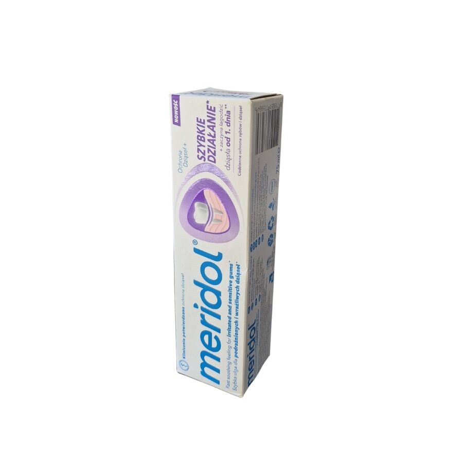 Meridol Fast Action Toothpaste for Gum Sensitivity 75 ml