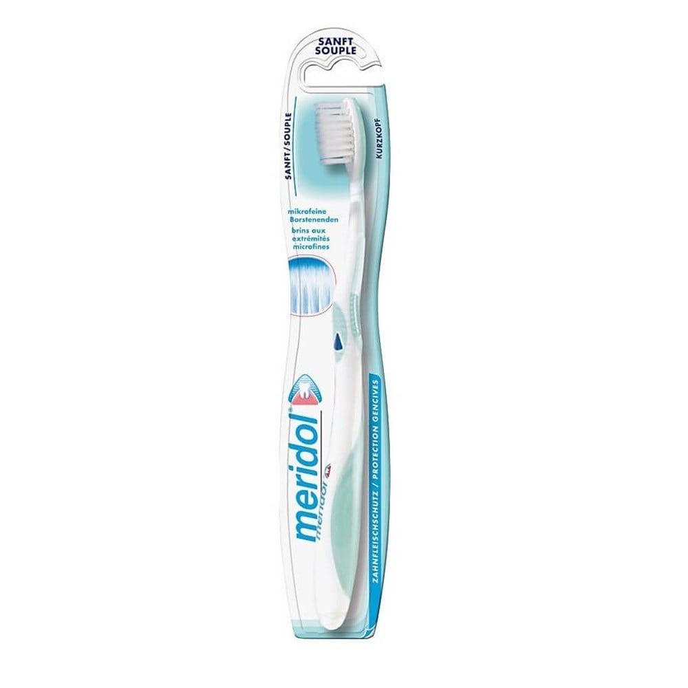 Meridol Soft Toothbrush - Gentle Care for Sensitive Gums | Adult