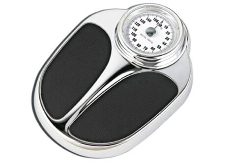 Mesilife Mechanical Scale Chrome DT05 Weight Monitor 160kg