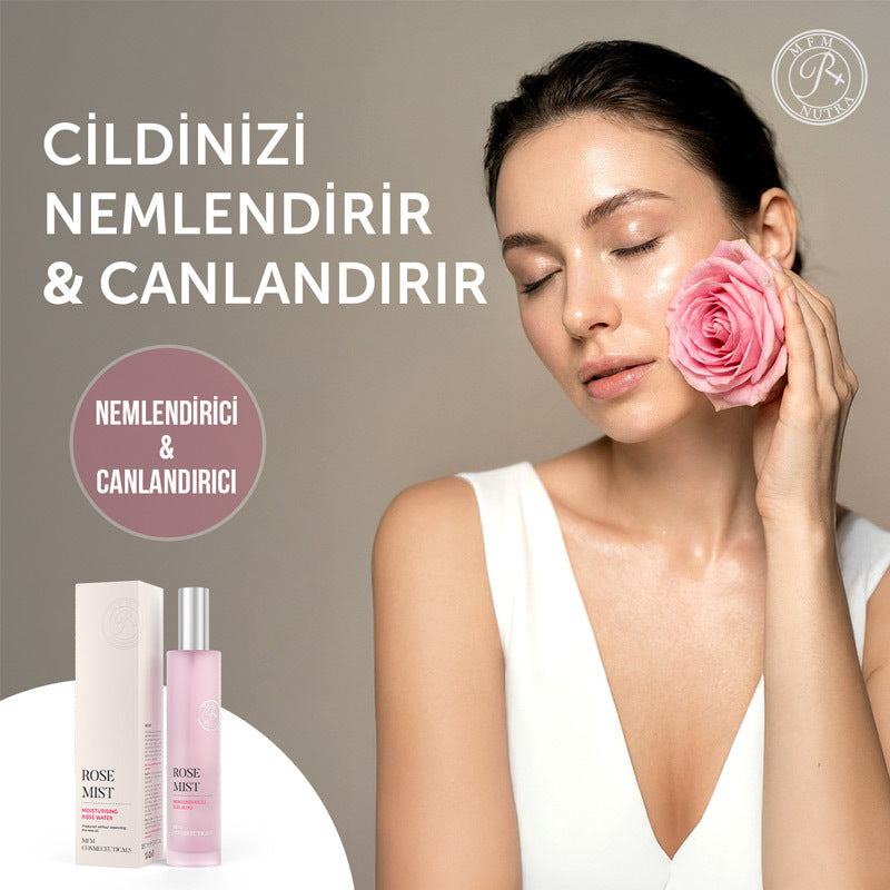 Mfm Rose Mist Hydrating Rose Water Face Spray 100 ml