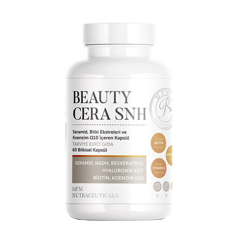 MFM Beauty Cera SNH Ceramide & CoQ10 Supplement 60 Capsules
