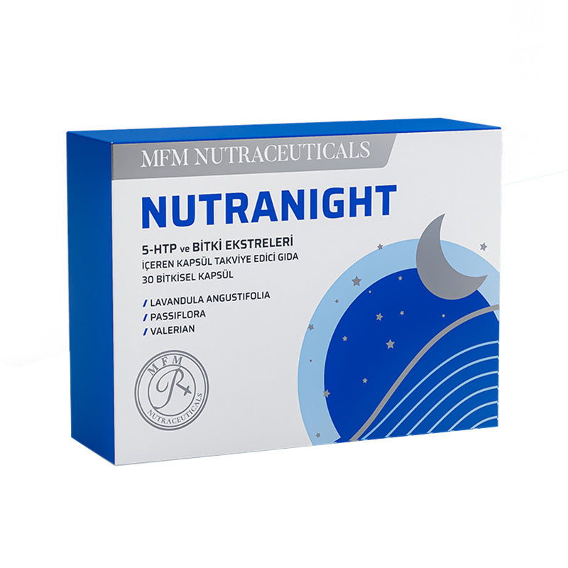 MFM Nutranight Herbal Supplement with 5-HTP 30 Capsules