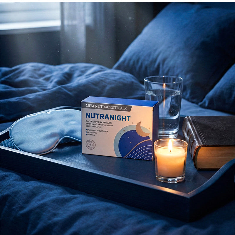 MFM Nutranight Herbal Supplement with 5-HTP 30 Capsules