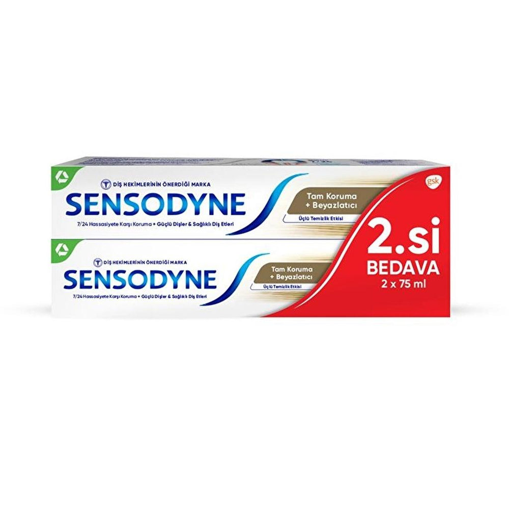 Sensodyne Multicare Whitening Toothpaste Duo 75 ml x 2
