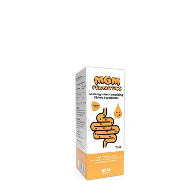 MGM Probiotic Daily Probiotic Drops for Digestive Support 7ml