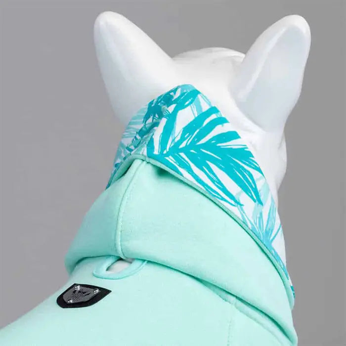 Lindo Mint Green Dog Sweatshirt Warm Pet Apparel