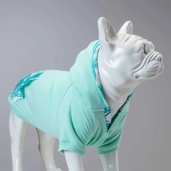 Lindo Mint Green Dog Sweatshirt Warm Pet Apparel