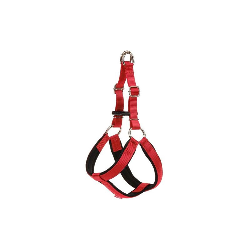 Doca Dokuma Soft Fabric Red Pet Collar XL - Comfortable & Stylish Dog Collar for Large Pets