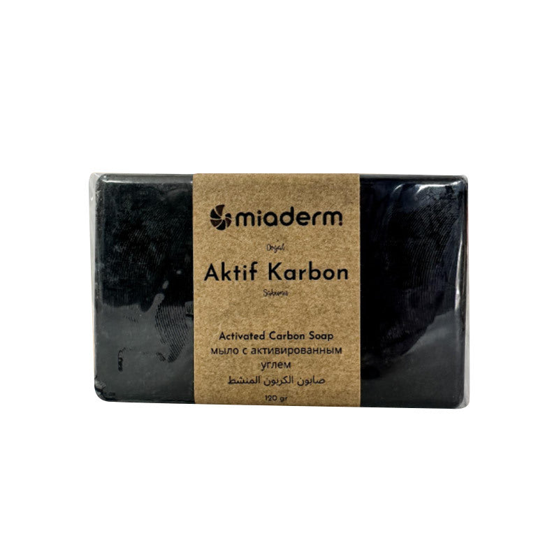 Miaderm Charcoal Oil Balancing Cleansing Soap 125g