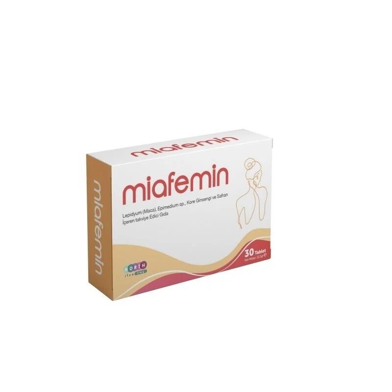 Northline Ilac MiaFemin Herbal Support Supplement 30 Tablets