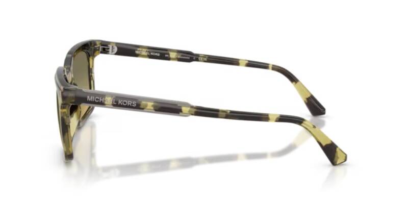 Michael Kors MK2282U Olive Tortoise Rectangle Sunglasses 55mm