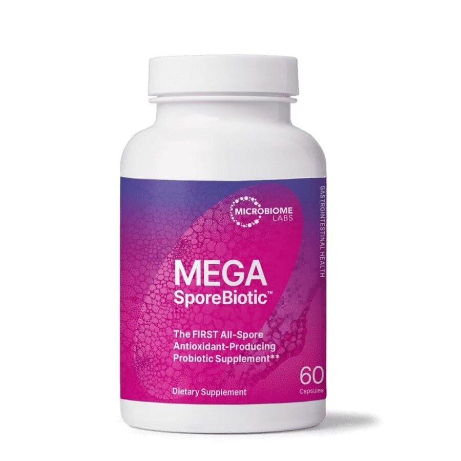 Microbiome Labs MegaSporeBiotic Spore-Based Probiotic 60 Capsules