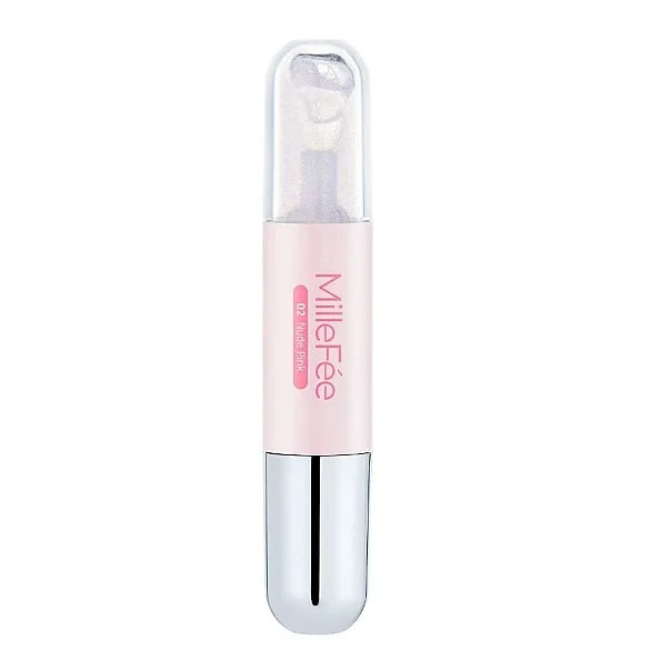 Millefee Idol 2 in 1 Lip Tint 02 Nude Pink Glossy Finish