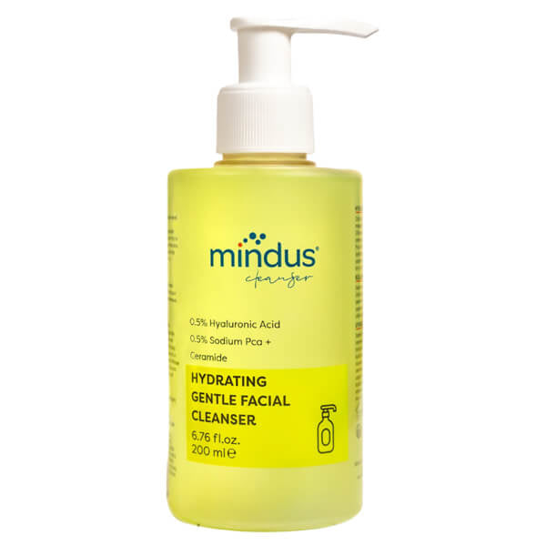 Mindus Hydrating Gentle Facial Cleanser with Hyaluronic Acid 200 ml