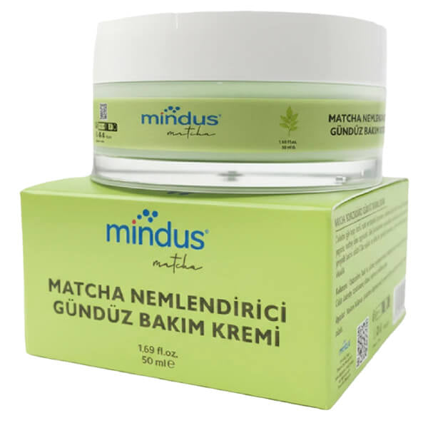 Mindus Matcha Day Cream for Hydrated & Glowing Skin 50 ml