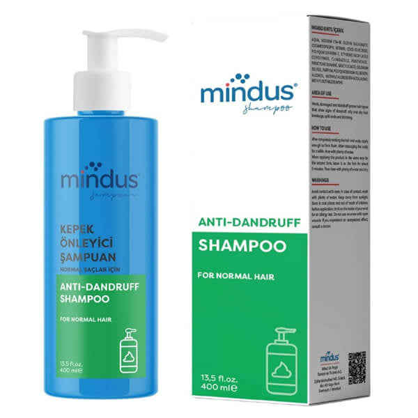 Mindus Flake-Control Shampoo for Normal Hair 400 ml