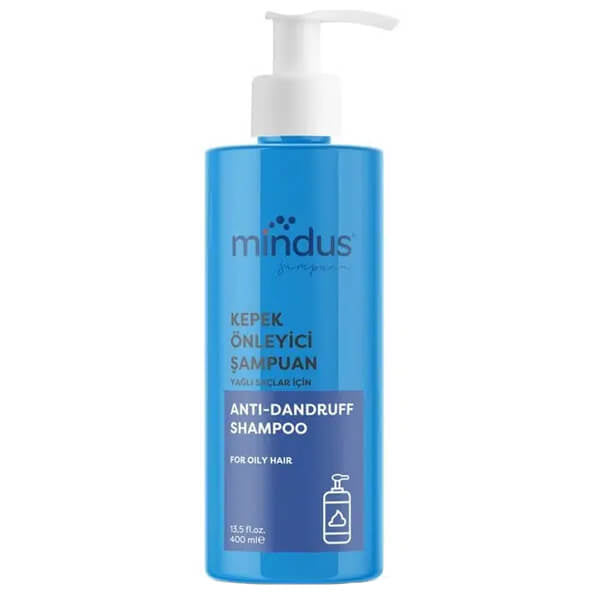 Mindus Anti-Dandruff Shampoo for Oily Hair 400 ml
