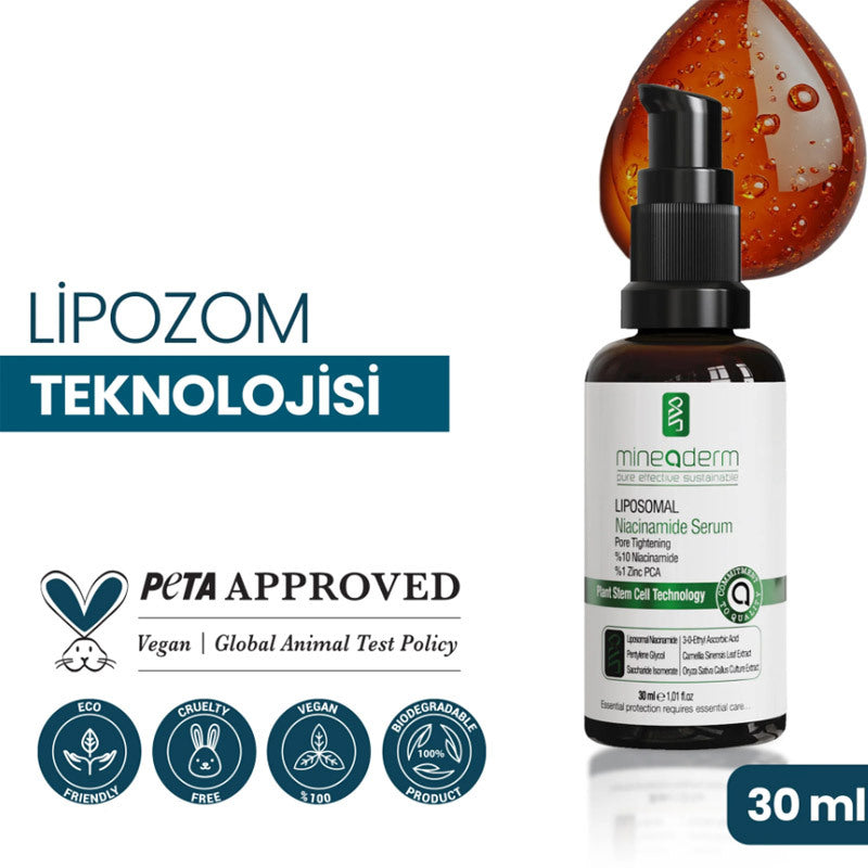 Mineaderm Liposomal Niacinamide Serum for Blemish-Prone Skin 30 ml