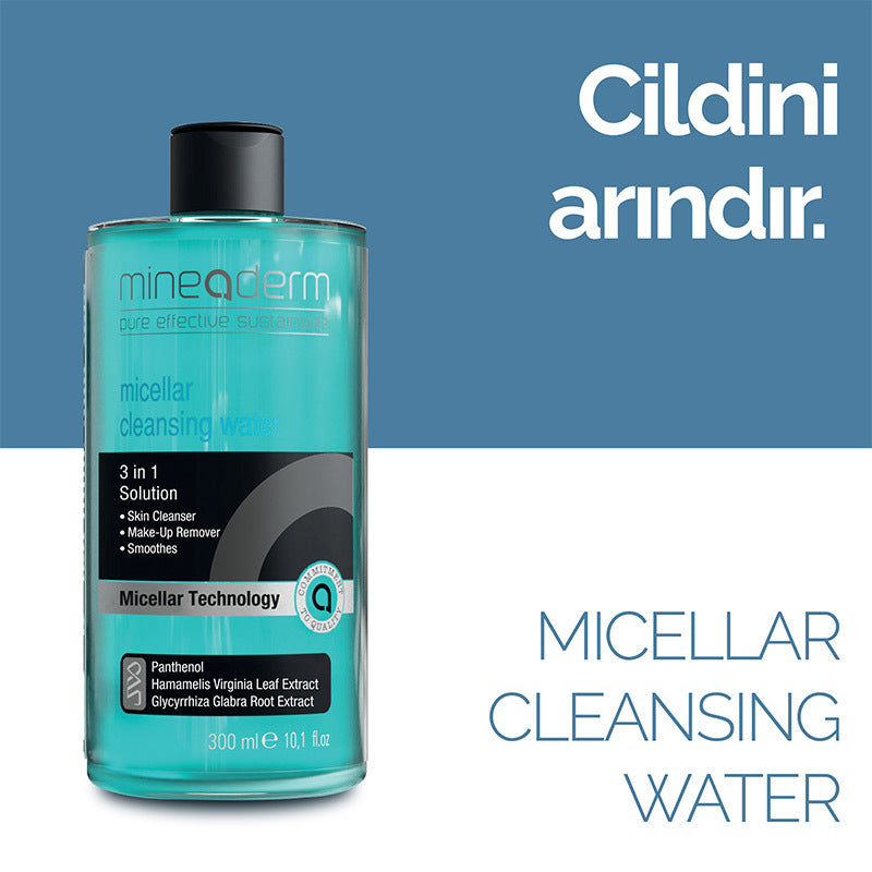 Mineaderm Micellar Cleansing Water Gentle Makeup Remover 300 ml