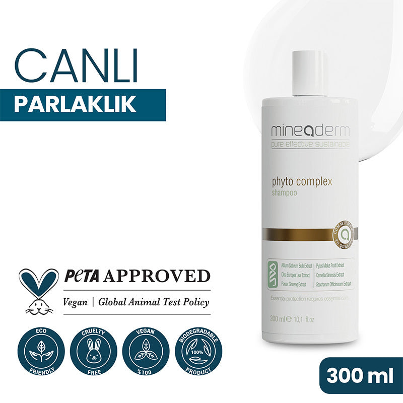 Mineaderm Phyto Complex Shampoo for Stronger Hair 300 ml