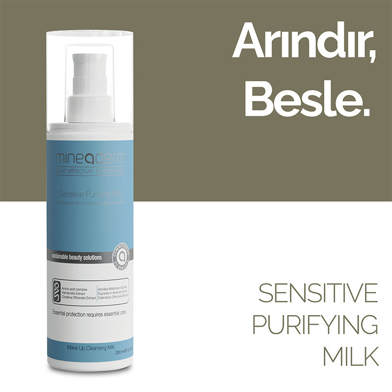 Mineaderm Sensitive Purifying Milk Gentle Cleanser 200 ml