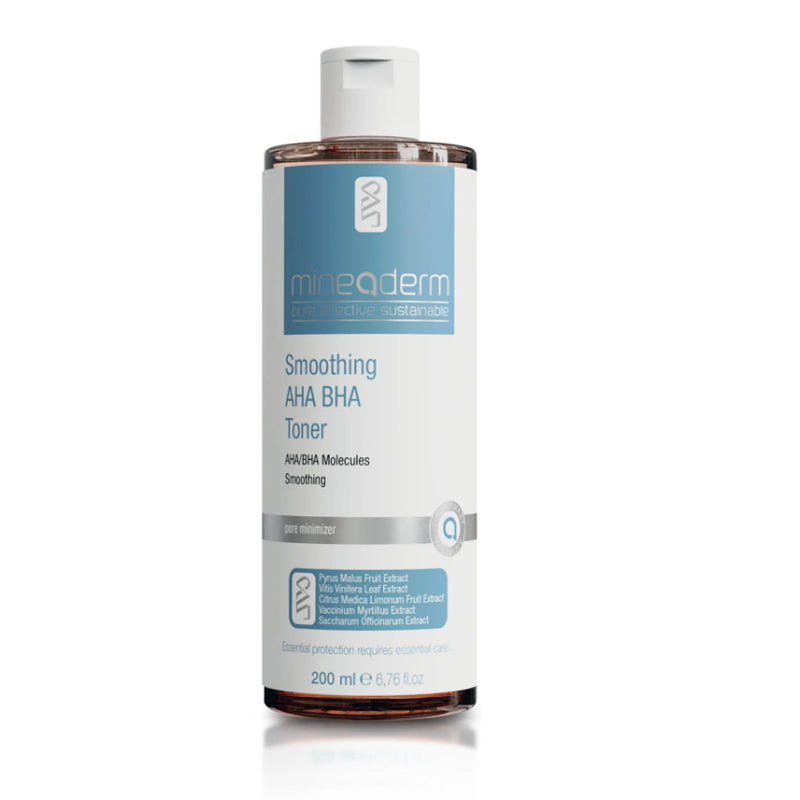 Mineaderm Smoothing AHA BHA Toner for Clear Skin 200 ml