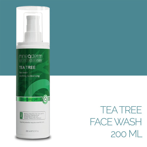 Mineaderm Tea Tree Face Wash Purifying Cleanser 200 ml