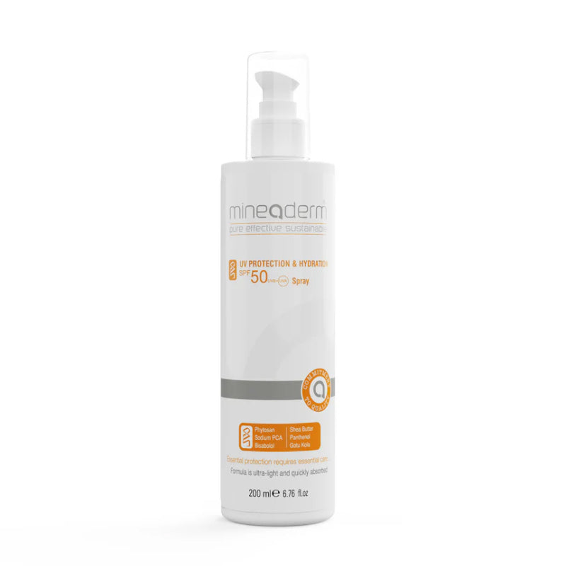 Mineaderm UV Protection Hydration SPF50+ Sunscreen Spray 200 ml