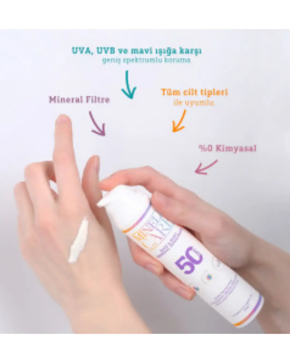 Minela Care Organic Mineral SPF 50+ Face & Body Sunscreen 110g