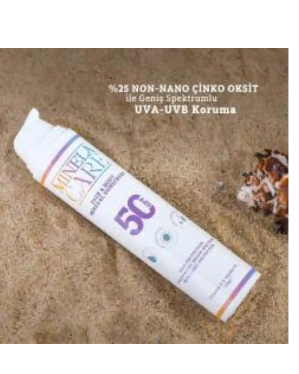 Minela Care Organic Mineral SPF 50+ Face & Body Sunscreen 110g