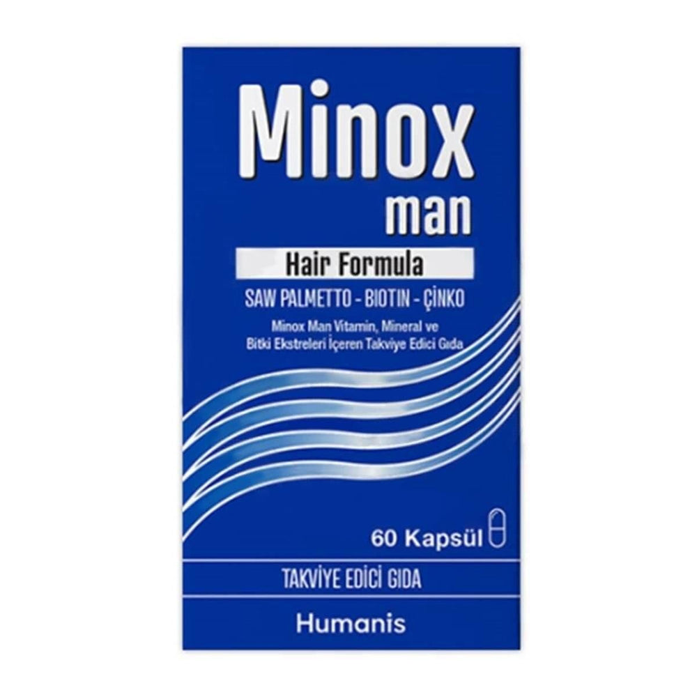 Humanis Minox Man Hair Formula Support Supplement 60 Capsules