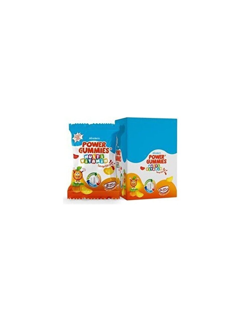 Miraderm Power Gummies Multivitamin for Daily Wellness