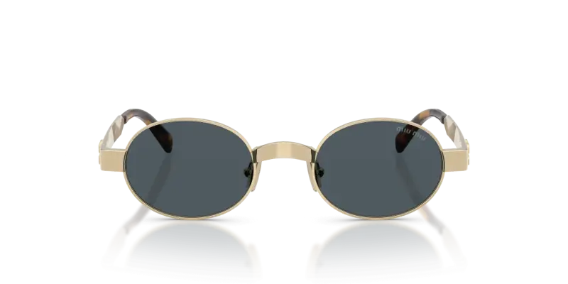 Miu Miu 0MU B51S ZVN70B Round Frame Women's Sunglasses 47mm