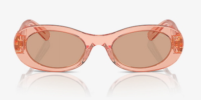 Miu Miu SMU 06Z 13T-1P1 Transparent Pink Sunglasses 50mm